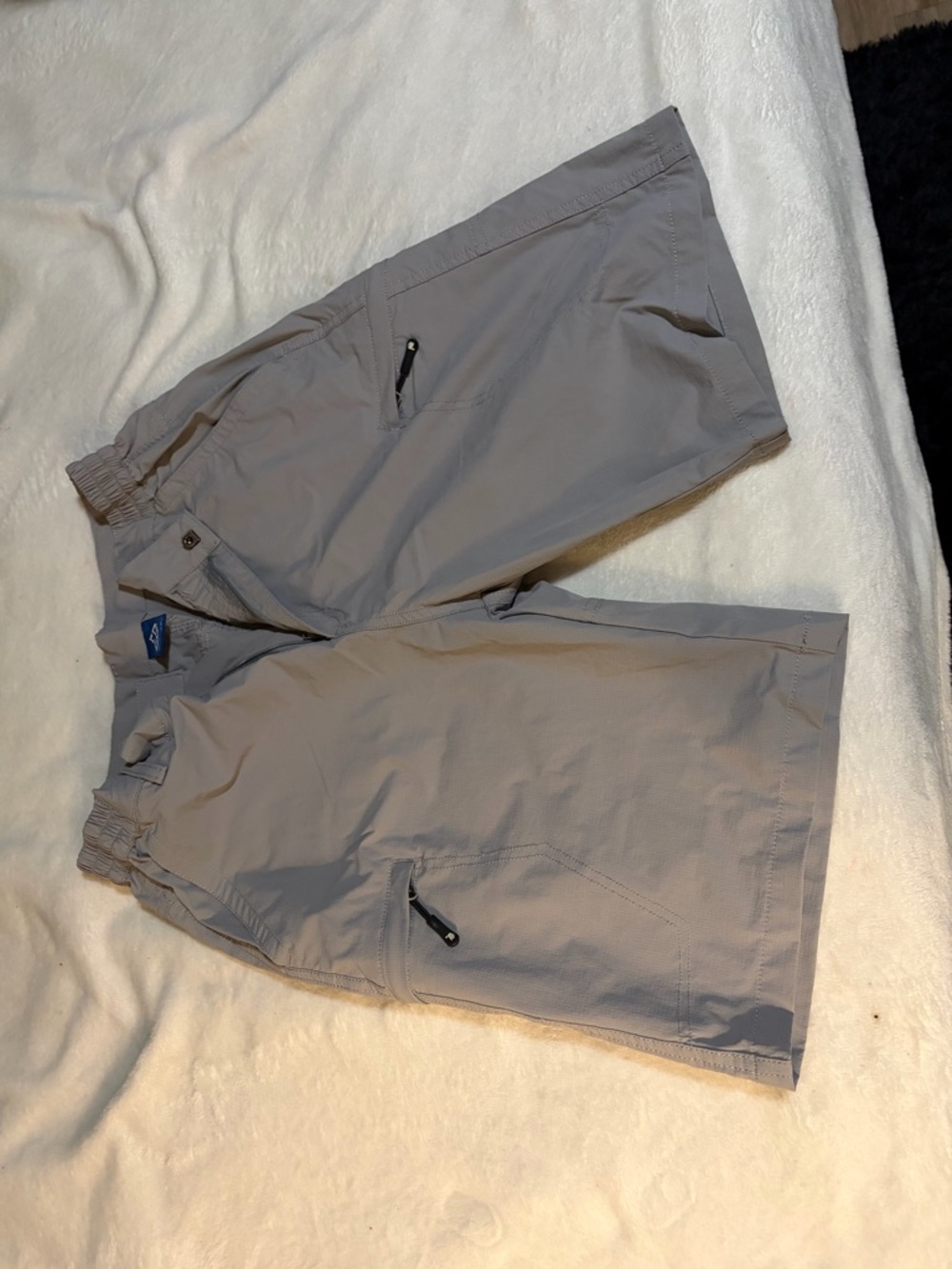 Gray Men's Hybrid Shorts - Lightweight Performance